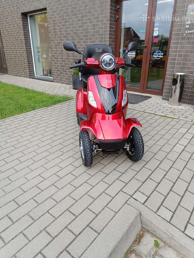Elektrinis keturratis Skuteris "Skut F4" LED lempa - nuotraukos Nr. 3