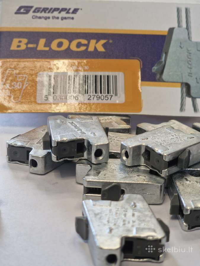 Troselių fiksavimas Gripple jungtimis B -Lock - nuotraukos Nr. 7