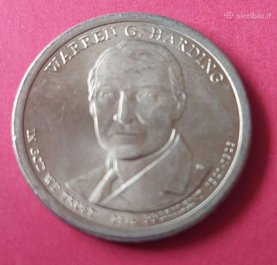 JAV 2014m 1$ Vorenas Hardingas