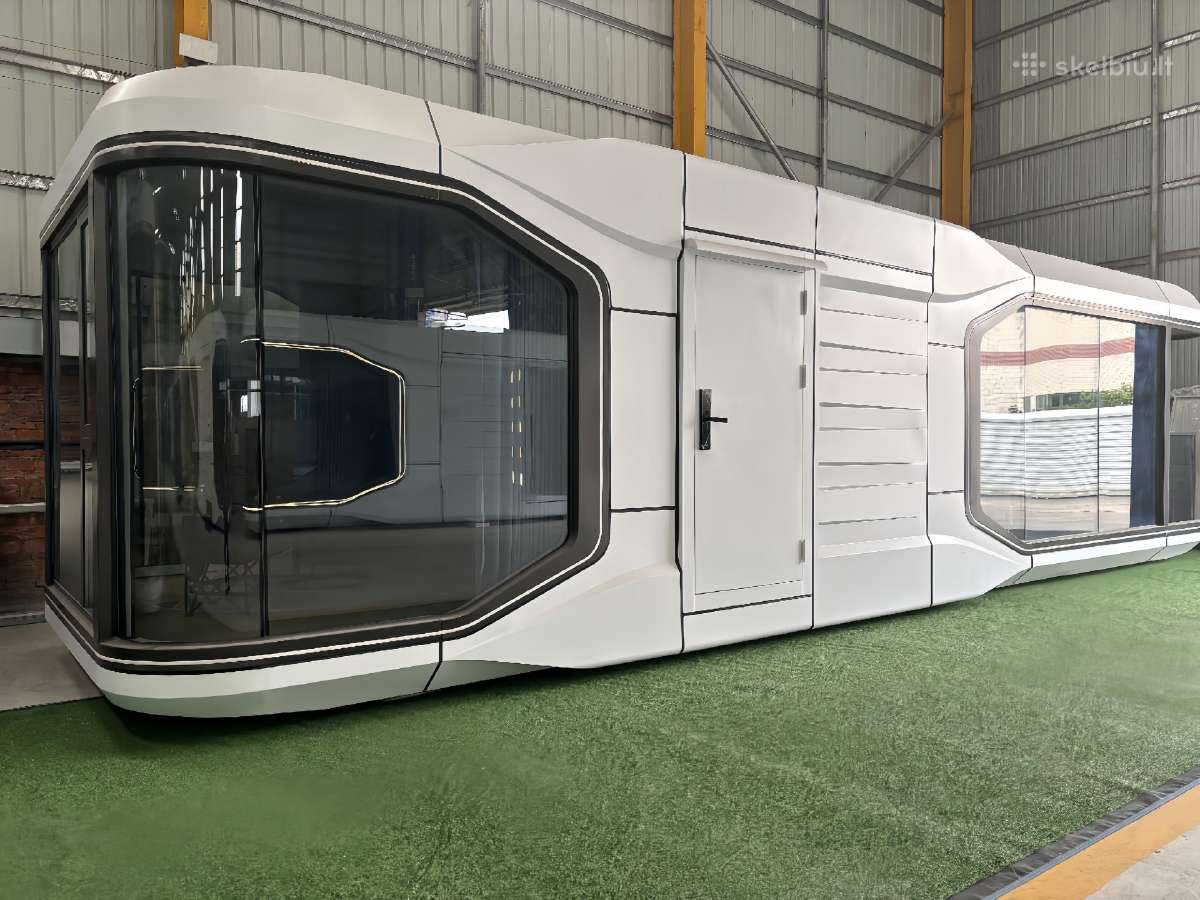 Modulinis namas, kapsulinis, ofisas, 38m² - nuotraukos Nr. 15