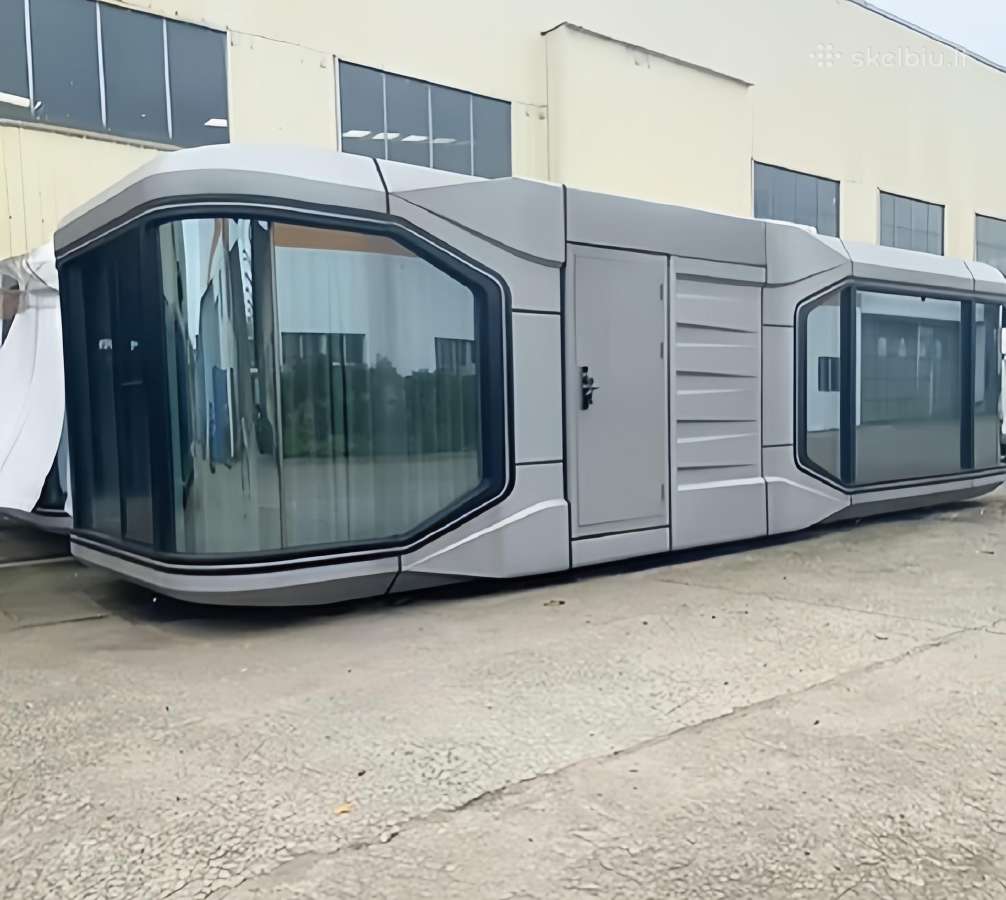 Modulinis namas, kapsulinis, ofisas, 38m² - nuotraukos Nr. 16
