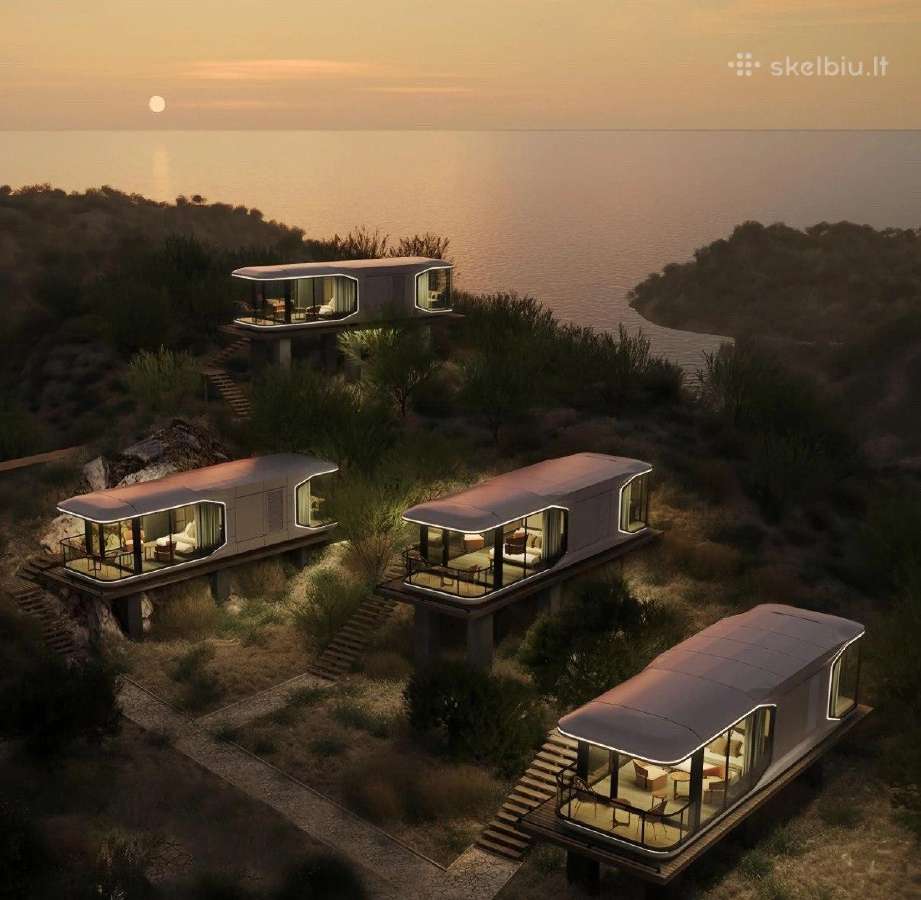 Modulinis namas, kapsulinis, ofisas, 38m² - nuotraukos Nr. 32
