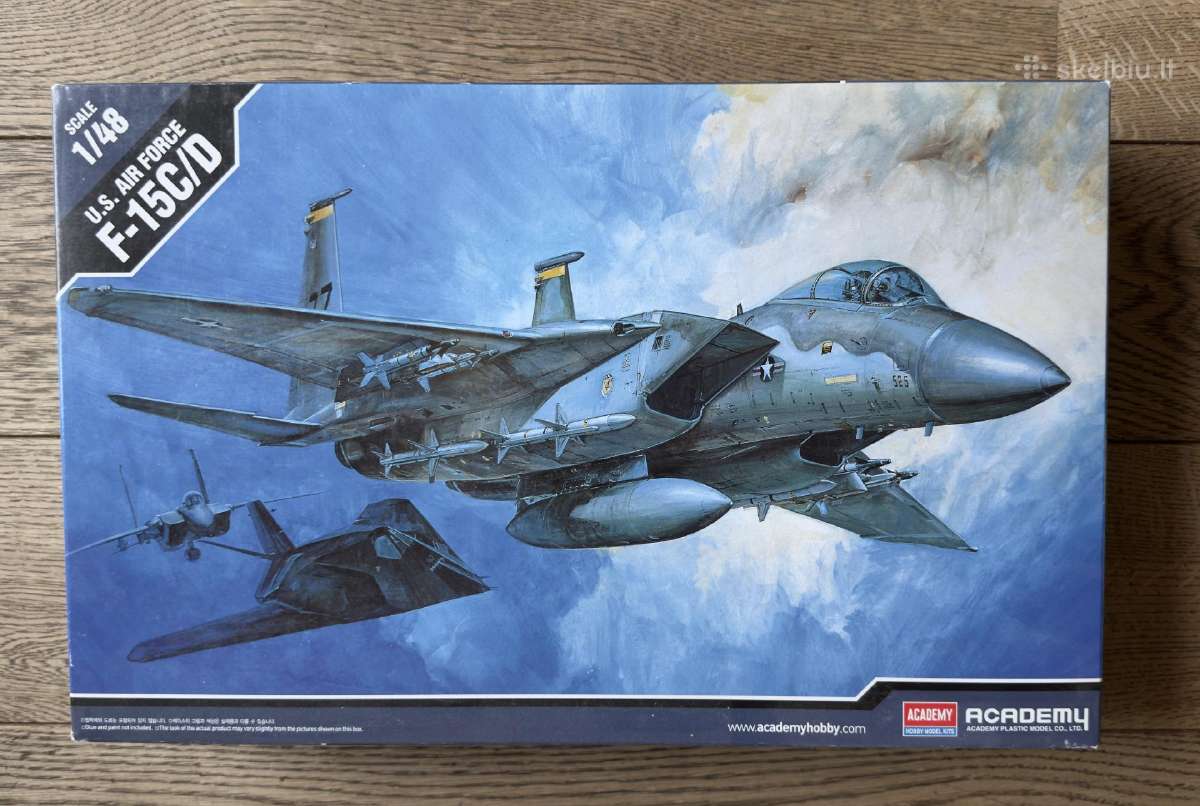 Academy F-15c/d Eagle 1/48 Modelio Rinkinys