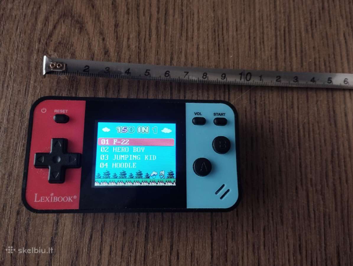 Lexibook Cyber Arcade Pocket 150 in 1 konsolė