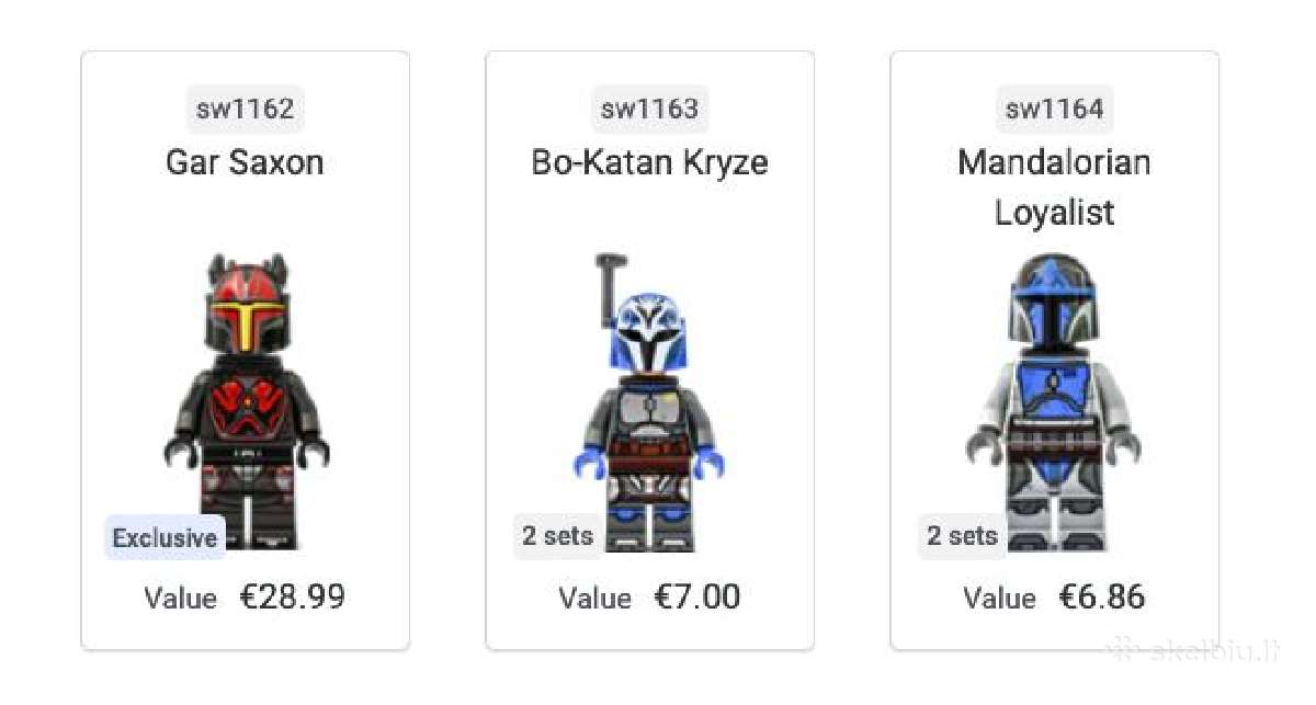 Lego Star Wars Mandalorian Starfighter 75316 Nauja - nuotraukos Nr. 5