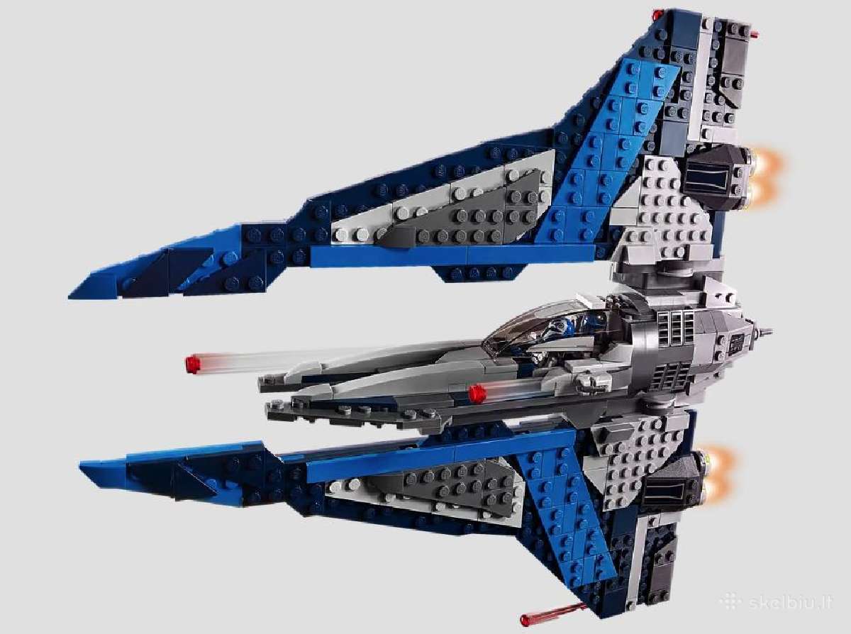 Lego Star Wars Mandalorian Starfighter 75316 Nauja - nuotraukos Nr. 8
