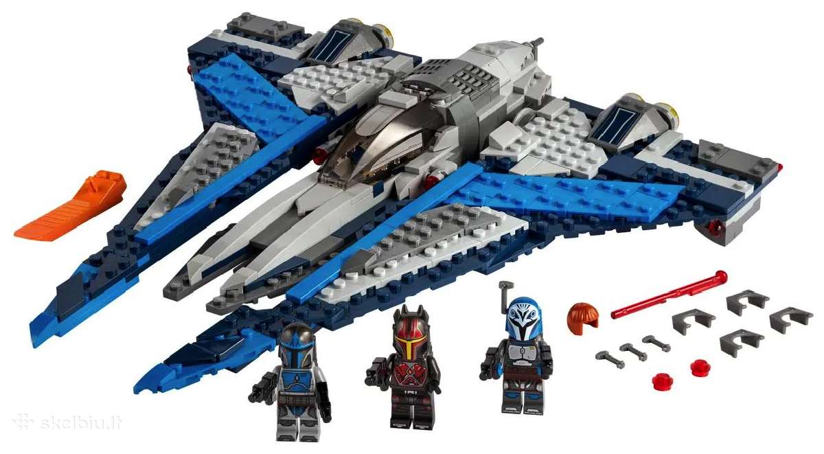 Lego Star Wars Mandalorian Starfighter 75316 Nauja - nuotraukos Nr. 6