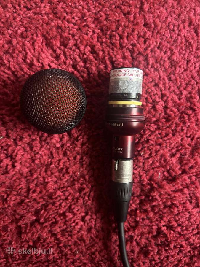 Audix Fireball Dynamic Instrument Microphone - nuotraukos Nr. 4