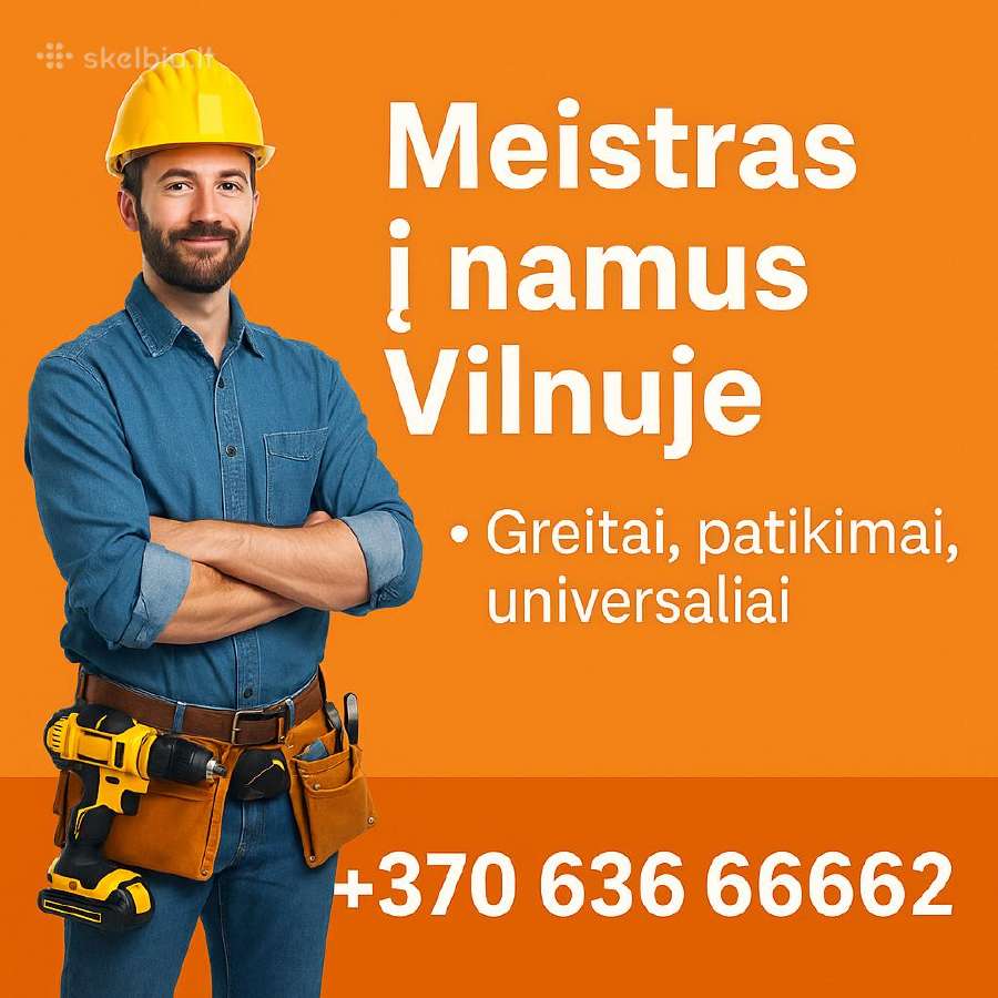 Meistras į namus - Мастер на дом - Handyman