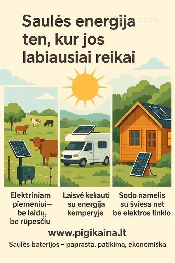 Saulės baterijos komplektas su valdikliu 100a