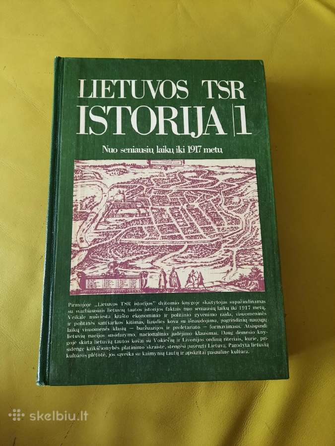 Knyga Lietuvos Tsr istorija. Nuo seniausių laikų i