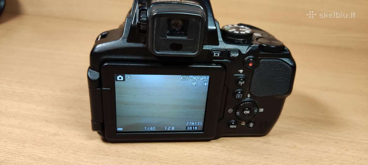 Nikon Coolpix P900 - 83x Zoom - 6mėn. garantija - nuotraukos Nr. 16