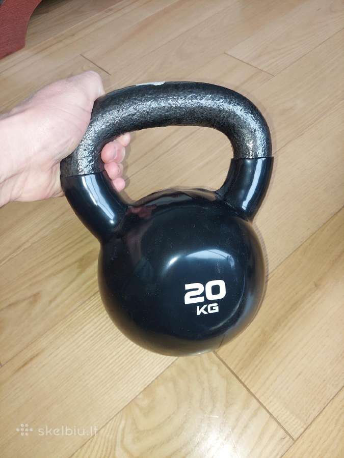 Gira guma dengtas metalinis svarstis 20 kg - nuotraukos Nr. 4