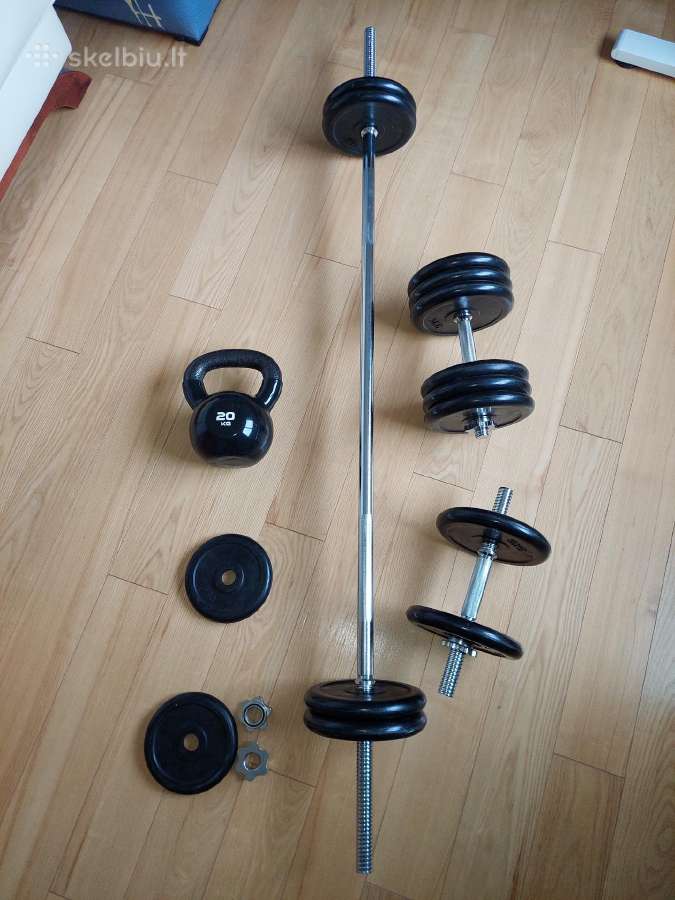 Gira guma dengtas metalinis svarstis 20 kg - nuotraukos Nr. 5