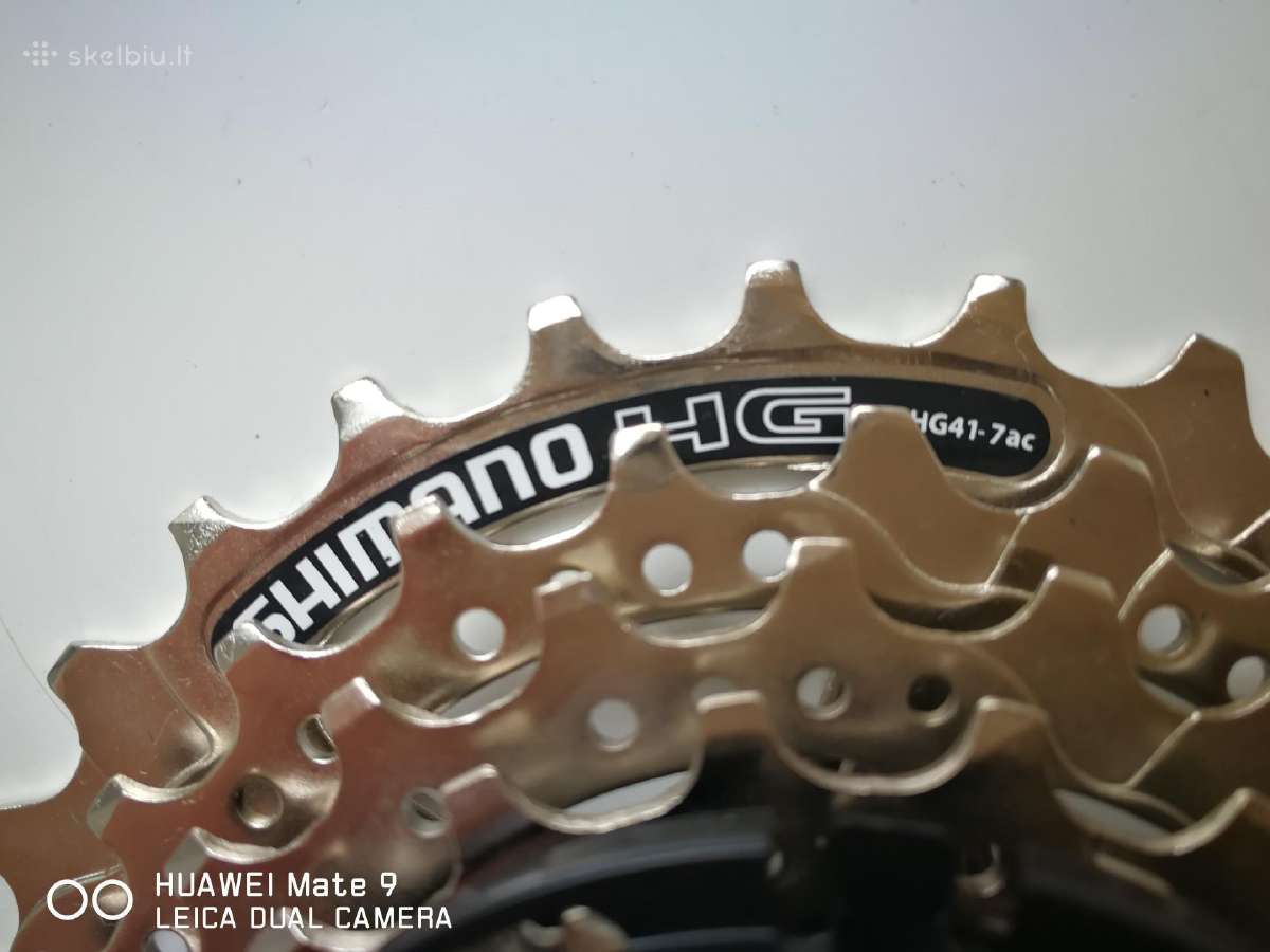 *Shimano Deore* priek.ir galine stebules,kasetes. - nuotraukos Nr. 8