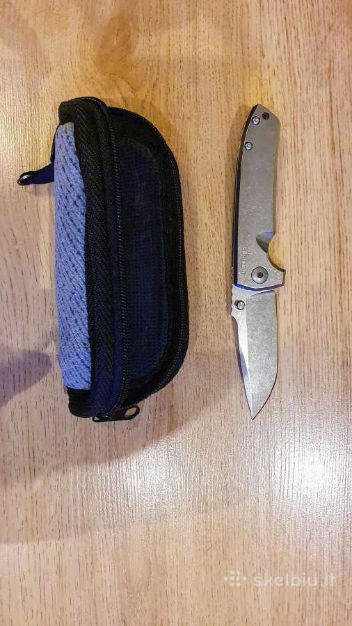Lenktinis peilis Les George Vecp V3 Mid-tech