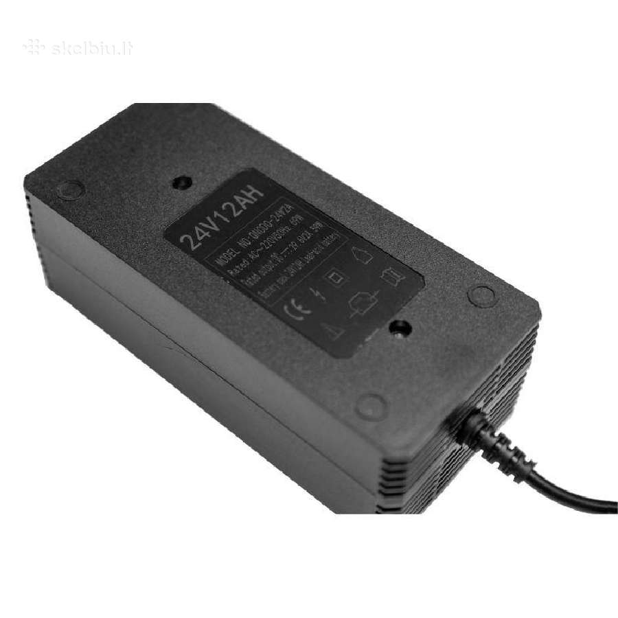 Akumuliatorinis karutis 24v 12ah 80 l Gera kaina - nuotraukos Nr. 10