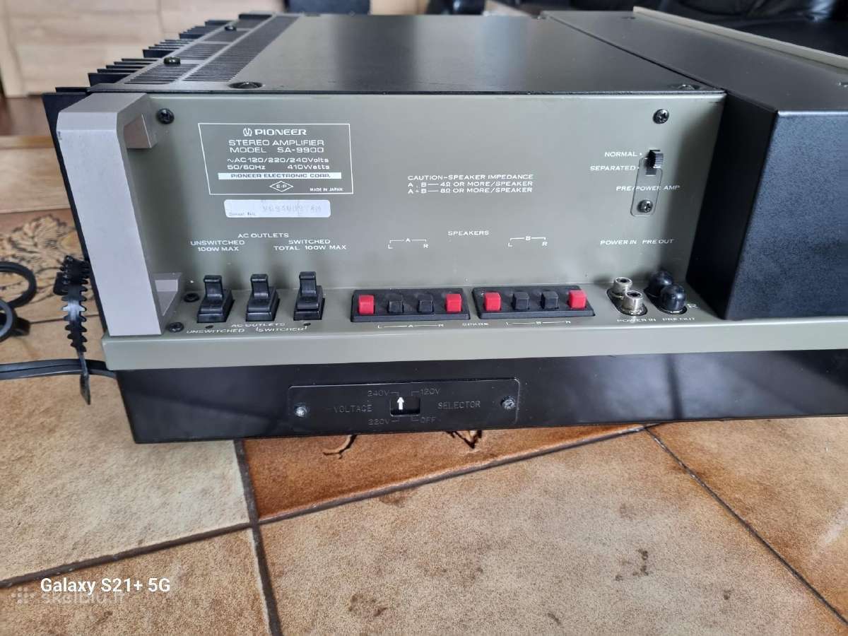 Pioneer sa 9900 - nuotraukos Nr. 2