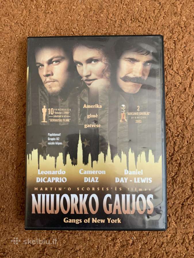 Niujorko gaujos Dvd diskas
