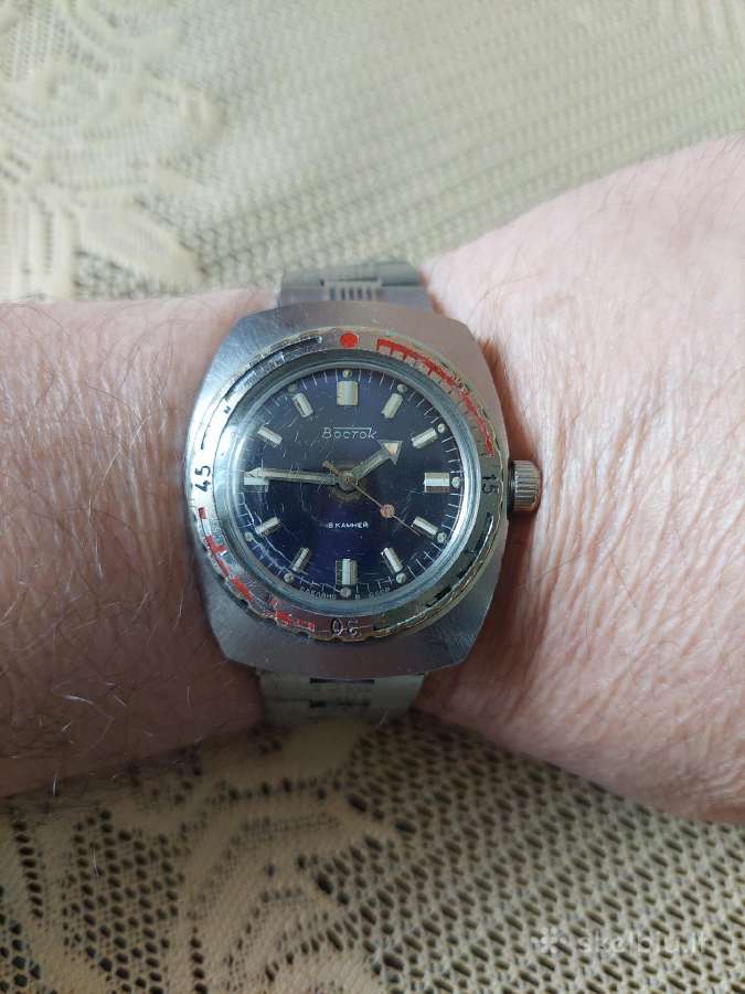 CcCCCP Vostok Laikrodis – Mechaninis, Prisukamas,