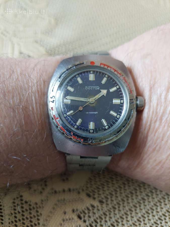 CcCCCP Vostok Laikrodis – Mechaninis, Prisukamas, - nuotraukos Nr. 2