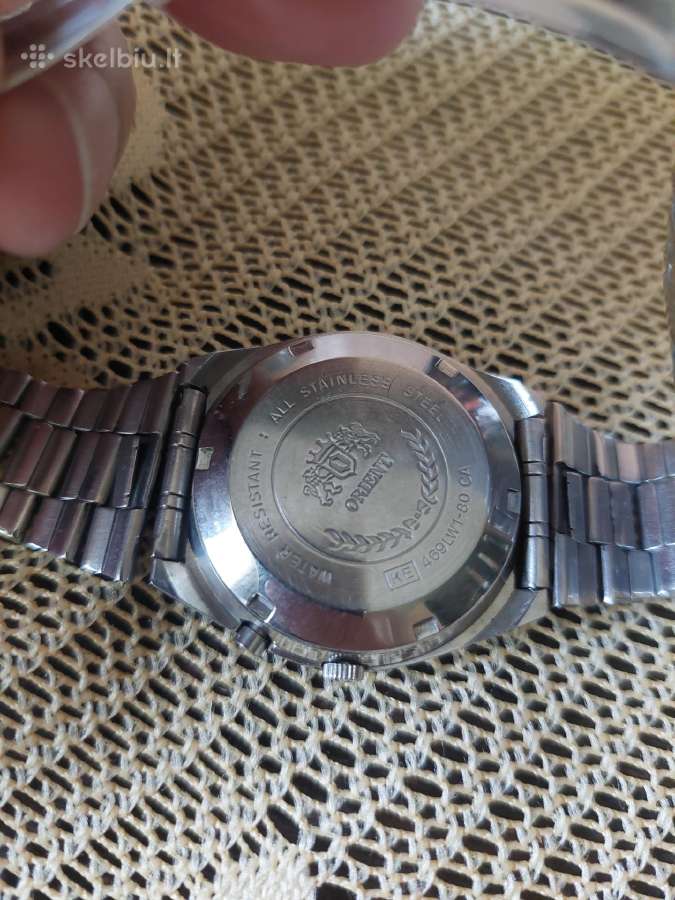 Orient Laikrodis – Mechaninis, Automatiškai Prisuk - nuotraukos Nr. 5