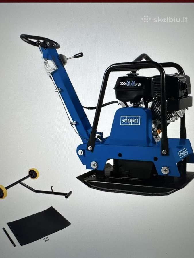 Reversinė vibroplokštė Scheppach Hp 3000s 160kg - nuotraukos Nr. 2