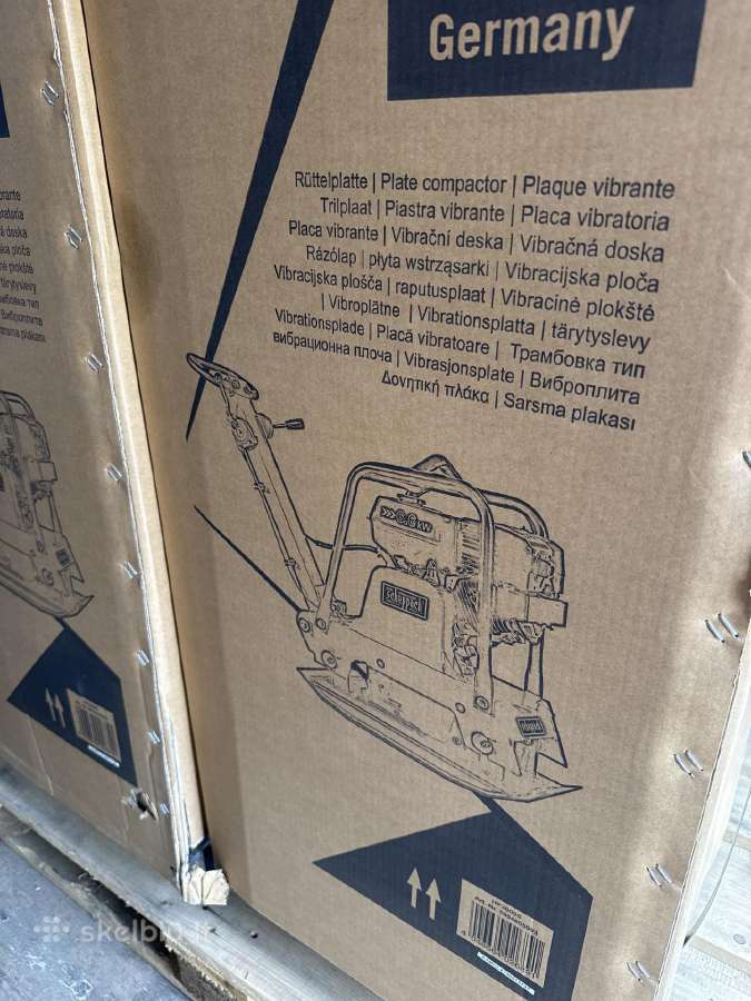 Reversinė vibroplokštė Scheppach Hp 3000s 160kg - nuotraukos Nr. 5