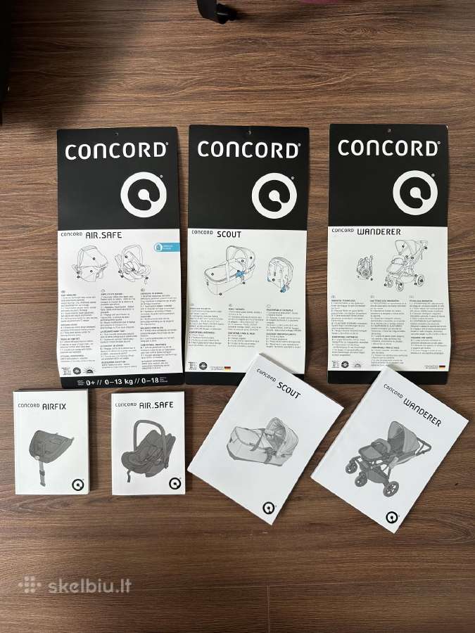 Concord Wanderer 3in1 vežimas - nuotraukos Nr. 25