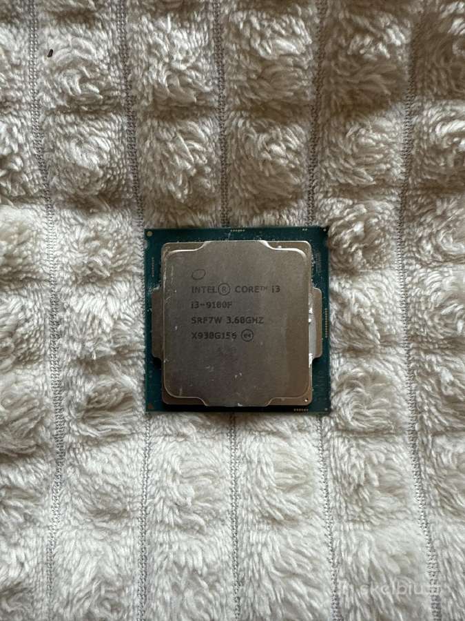 Lga1151 i3-9100f procesorius