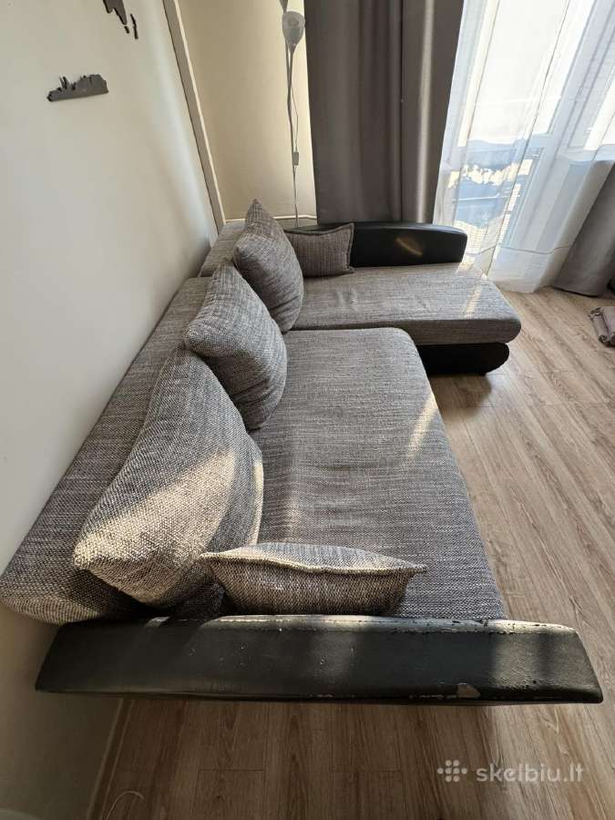 Minkštas kampas su miego funkcija sofa-lova - nuotraukos Nr. 2