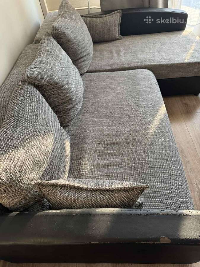 Minkštas kampas su miego funkcija sofa-lova - nuotraukos Nr. 8