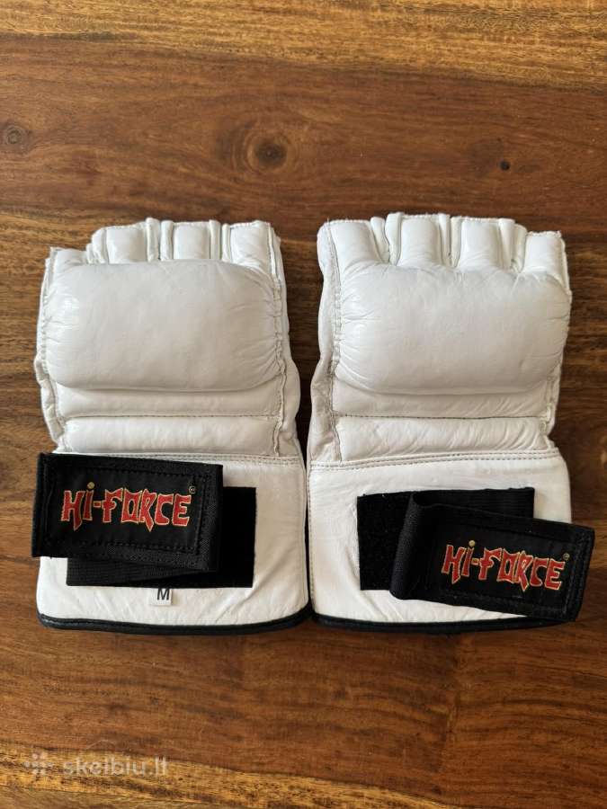 Karate pirštinės Hi-force natūralios odos M dydis - nuotraukos Nr. 2