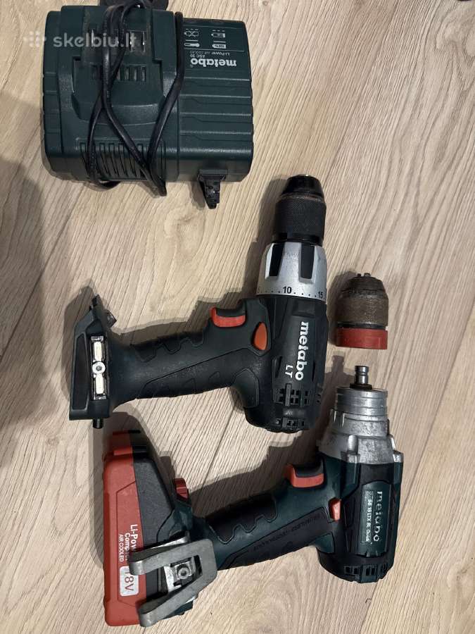 Metabo 18v bs lt sb18ltx suktuvas
