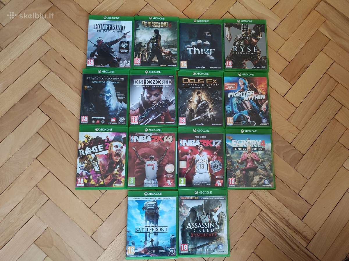 Xbox one žaidimai - nuotraukos Nr. 2
