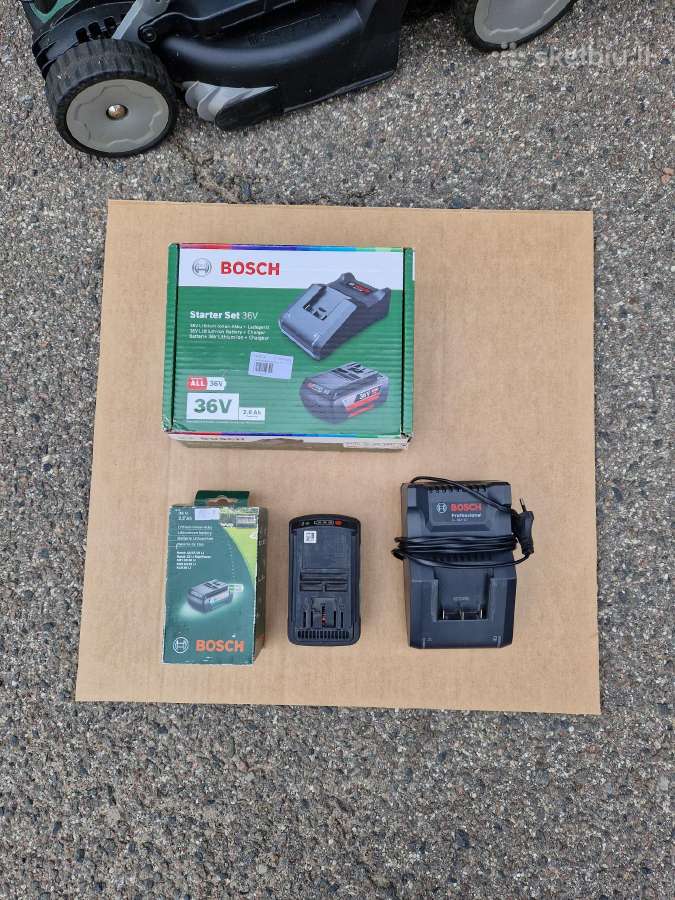 Bosch Easyrotak 36-550 Akumuliatorinė vejapjovė - nuotraukos Nr. 9