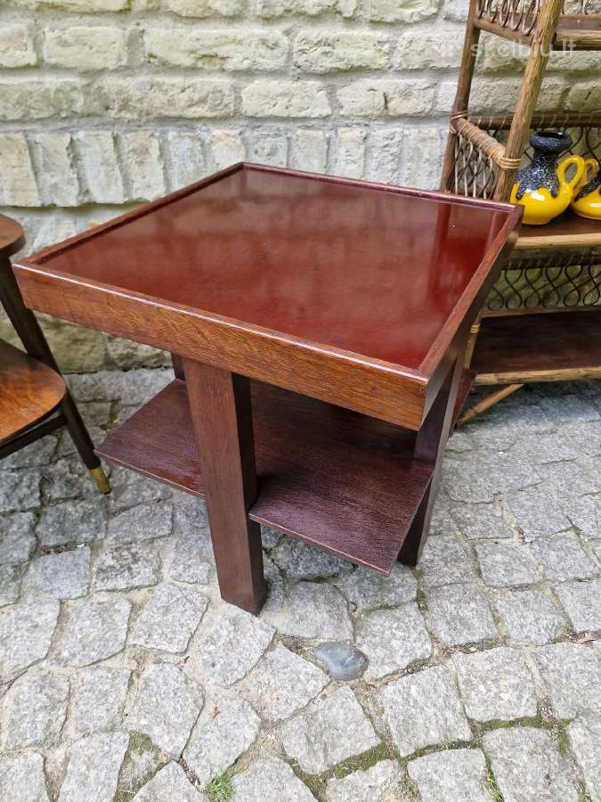 Vintažinis Art Deco kavos staliukas