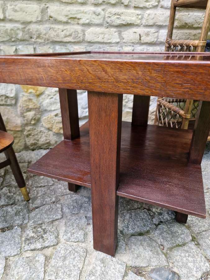 Vintažinis Art Deco kavos staliukas - nuotraukos Nr. 7