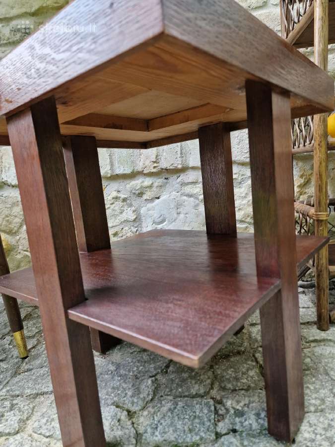 Vintažinis Art Deco kavos staliukas - nuotraukos Nr. 11