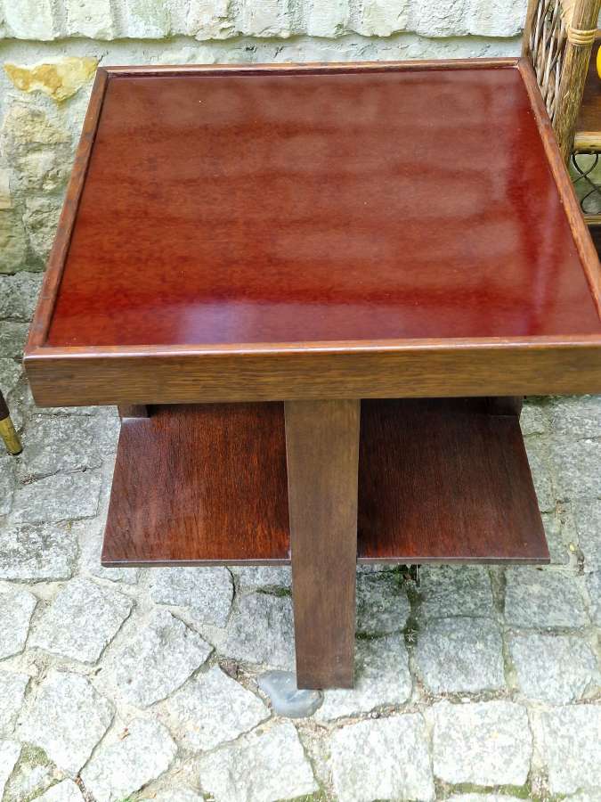 Vintažinis Art Deco kavos staliukas - nuotraukos Nr. 25