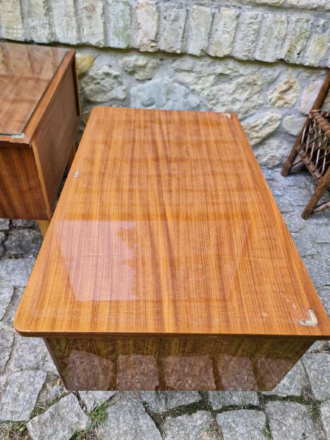 Vintažinės mid century miegamojo spintukės - nuotraukos Nr. 15