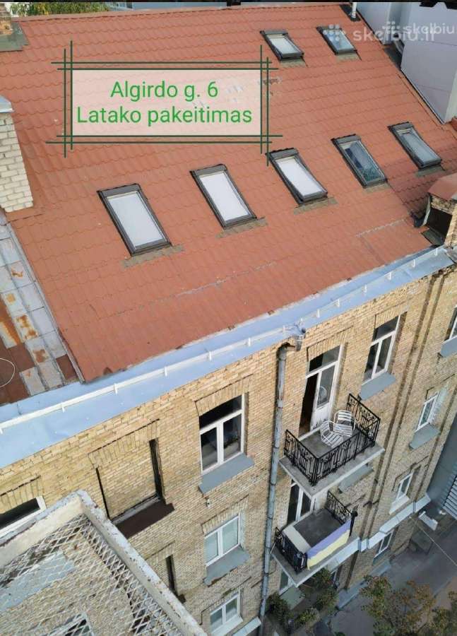 Stogų remontas, skardinimo darbai, latakų remontas - nuotraukos Nr. 2