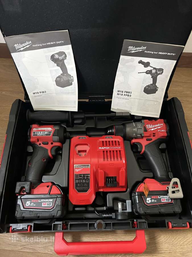 Nauji Originalus Milwaukee M12 M18 Akum Irankiai