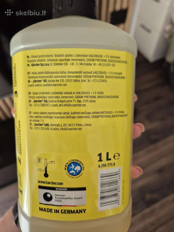 Kilimų ir apmušalų valiklis Karcher - nuotraukos Nr. 2