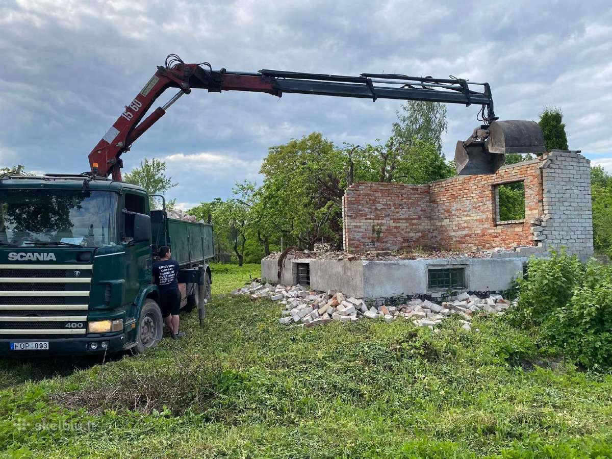 Betono trupinimas akmenskaldes nuoma griovimo darb - nuotraukos Nr. 6