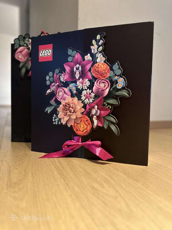 Daili gėlių puokštė Lego 10342 - nuotraukos Nr. 3