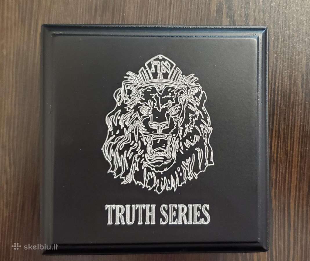 1 oz Platininė moneta. Roaring lion reverse proof - nuotraukos Nr. 6