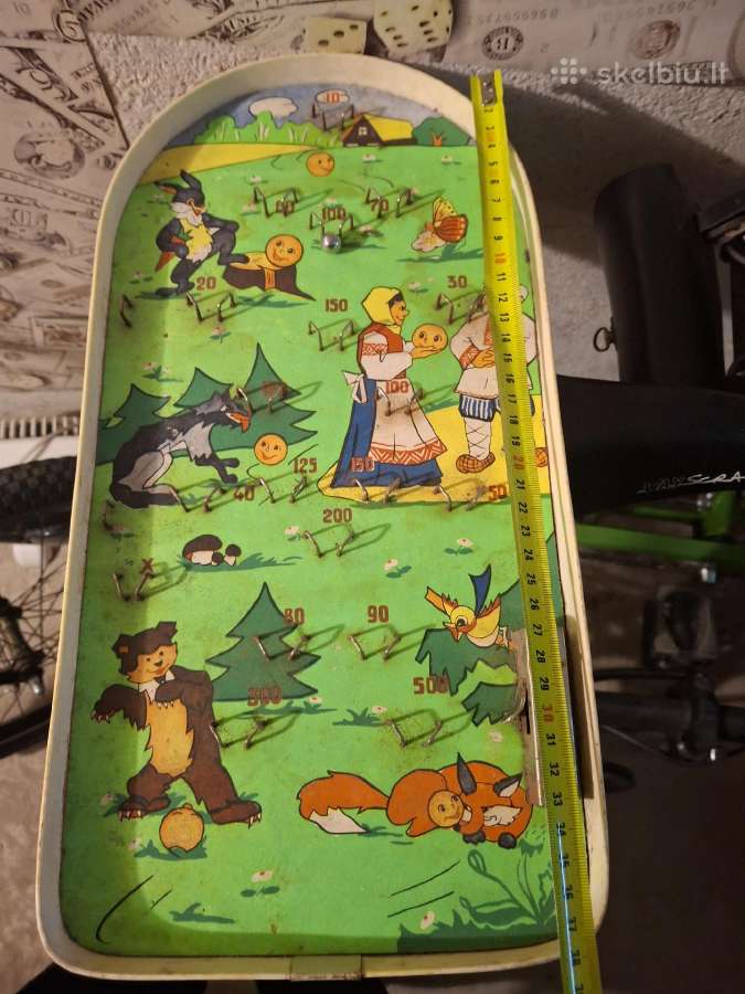 Senas pin bolas.pagrandukas.veikia yra kamuoliukas