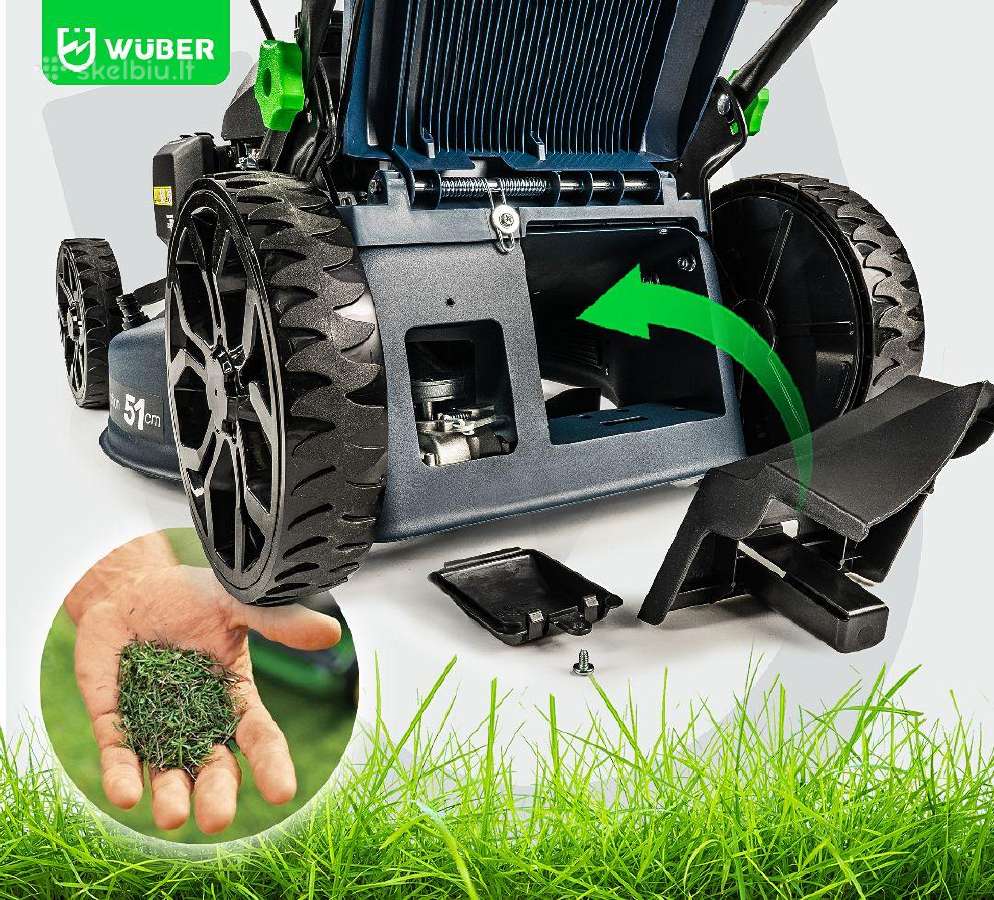 Honda benzininė vejapjovė su 201cc Wuber savaeigė - nuotraukos Nr. 2
