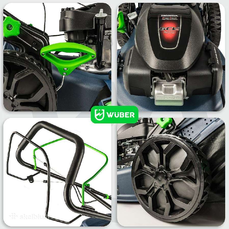 Honda benzininė vejapjovė su 201cc Wuber savaeigė - nuotraukos Nr. 3